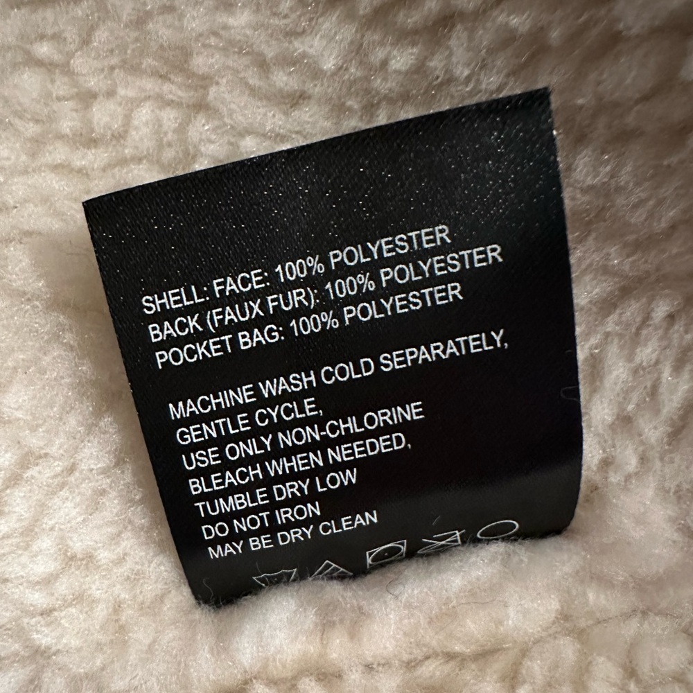 Laundry By Shelli Segal Brown Bomber Jacket with Cream Lining - Picture 9 of 10